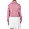 Columbia Women’s Golf Shotgun 2.0 Pullover OMNI WICK Breathable Long Sleeve(Cherry Blossom)