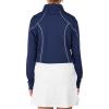 Columbia Women’s Golf Shotgun 2.0 Pullover OMNI WICK Breathable Long Sleeve(Collegiate Navy)
