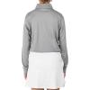Columbia Women’s Golf Shotgun 2.0 Pullover OMNI WICK Breathable Long Sleeve(Cool Grey)