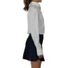Columbia Women’s Golf Shotgun 2.0 Pullover OMNI WICK Breathable Long Sleeve(White)