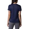 Columbia Womens Hike Short Sleeve V NeckHiking Shirt(Nocturnal)