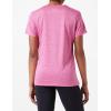 Columbia Womens Hike Short Sleeve V NeckHiking Shirt(Wild Fuchsia Heather)