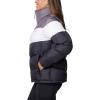 Columbia Womens Puffect II Colorblock Jacket(Black/White/City Grey)