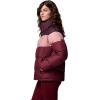 Columbia Womens Puffect II Colorblock Jacket(Rich Wine/Eraser Pink/Moonvista)