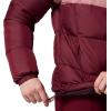 Columbia Womens Puffect II Colorblock Jacket(Rich Wine/Eraser Pink/Moonvista)