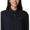 Columbia Women’s Silver Ridge Utility Long Sleeve Shirt, Black, X-Large