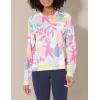 Columbia Women’s Standard Summerdry Long Sleeve Printed Tee(White/Floriated)