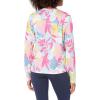 Columbia Women’s Standard Summerdry Long Sleeve Printed Tee(White/Floriated)