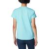 Columbia Womens Sun Trek™ Ss Tee(Aquamarine Heather)