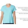 Columbia Womens Sun Trek™ Ss Tee(Aquamarine Heather)