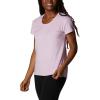 Columbia Womens Sun Trek™ Ss Tee(Aura Heather)