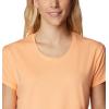 Columbia Womens Sun Trek™ Ss Tee(Peach Heather)