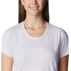Columbia Womens Sun Trek™ Ss Tee(Purple Tint Heather)
