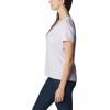 Columbia Womens Sun Trek™ Ss Tee(Purple Tint Heather)