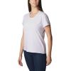 Columbia Womens Sun Trek™ Ss Tee(Purple Tint Heather)