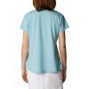 Columbia Womens Sun Trek™ Ss Tee(Sea Wave Heather)
