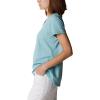 Columbia Womens Sun Trek™ Ss Tee(Sea Wave Heather)