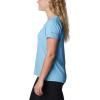 Columbia Womens Sun Trek™ Ss Tee(Vista Blue Heather)