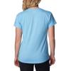 Columbia Womens Sun Trek™ Ss Tee(Vista Blue Heather)