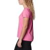 Columbia Womens Sun Trek™ Ss Tee(Wild Geranium Heather)