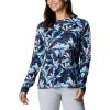 Columbia Women’s Super Tidal Tee Long Sleeve(Atoll Hidden Paradise)