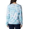 Columbia Women’s Super Tidal Tee Long Sleeve(Atoll Pfg Camo Print)