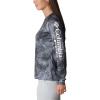 Columbia Women’s Super Tidal Tee Long Sleeve(Black Realtree Mako)