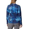 Columbia Women’s Super Tidal Tee Long Sleeve(Blue Macaw Realtree Horizon)