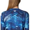 Columbia Women’s Super Tidal Tee Long Sleeve(Blue Macaw Realtree Horizon)
