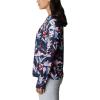 Columbia Women’s Super Tidal Tee Long Sleeve(Collegiate Navy Hidden Paradise)