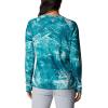 Columbia Women’s Super Tidal Tee Long Sleeve(Electric Turquoise Realtree Horizon)