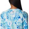 Columbia Women’s Super Tidal Tee Long Sleeve(Gulf Stream Philo Palms)
