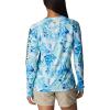 Columbia Women’s Super Tidal Tee Long Sleeve(Gulf Stream Philo Palms)