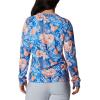 Columbia Women’s Super Tidal Tee Long Sleeve(Harbor Blue Batik Floral Print)