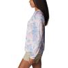 Columbia Women’s Super Tidal Tee Long Sleeve(Satin Pink Philo Palms)