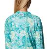 Columbia Women’s Super Tidal Tee Long Sleeve(Tropic Water Batik Floral Print)