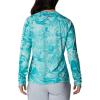 Columbia Women’s Super Tidal Tee Long Sleeve(Tropic Water Fish Frenzy Print)