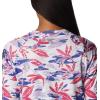 Columbia Women’s Super Tidal Tee Long Sleeve(Ultra Pink Shorebreak)