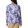 Columbia Women’s Super Tidal Tee Long Sleeve(Violet Sea Philo Palms)