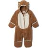 Columbia baby-girls Foxy Baby Sherpa Bunting(Delta/Chalk)