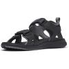 Columbia mens 2 Strap All Terrain Sport Sandal(Black/Titanium Grey Steel)