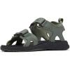 Columbia mens 2 Strap All Terrain Sport Sandal(Gravel/Black)