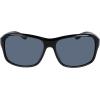 Columbia mens Bristol Mills Rectangular Sunglasses(Black)