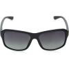 Columbia mens Bristol Mills Rectangular Sunglasses(Matte Black)