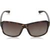 Columbia mens Bristol Mills Rectangular Sunglasses(Matte Dark Tortoise)