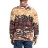 Columbia mens Helvetia Ii Printed Half Snap Fleece(Camel Brown Sisters)