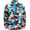 Columbia mens Helvetia Ii Printed Half Snap Fleece(Compass Blue Reflections)