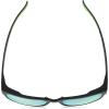 Columbia mens Penns Creek Rectangular Sunglasses(Matte Black/Yellow)