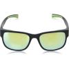 Columbia mens Penns Creek Rectangular Sunglasses(Matte Black/Yellow)