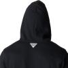 Columbia mens Pfg Fish Flag II Hoodie(Black/City Grey Canada)